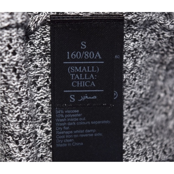 All Saints Gray Slit Sleeve Sweater - Picture 6 of 7